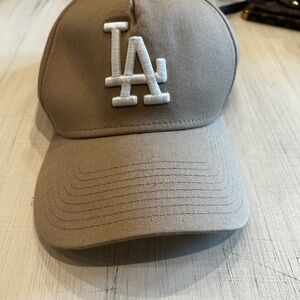 New Era Tan and Black Cap